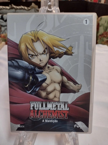 Dvd Anime Fullmetal Alchemist A Maldição Vol. 1 - Desconto no Preço